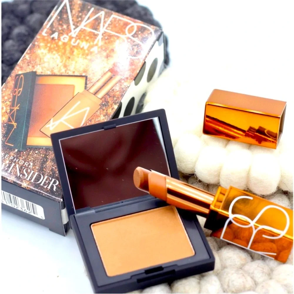 NARS Laguna Bronzer and Lipstick Duo - Travel Size NIB